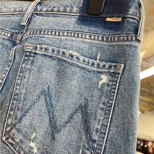 Mother superior jeans-15 minutes of fame flare leg.